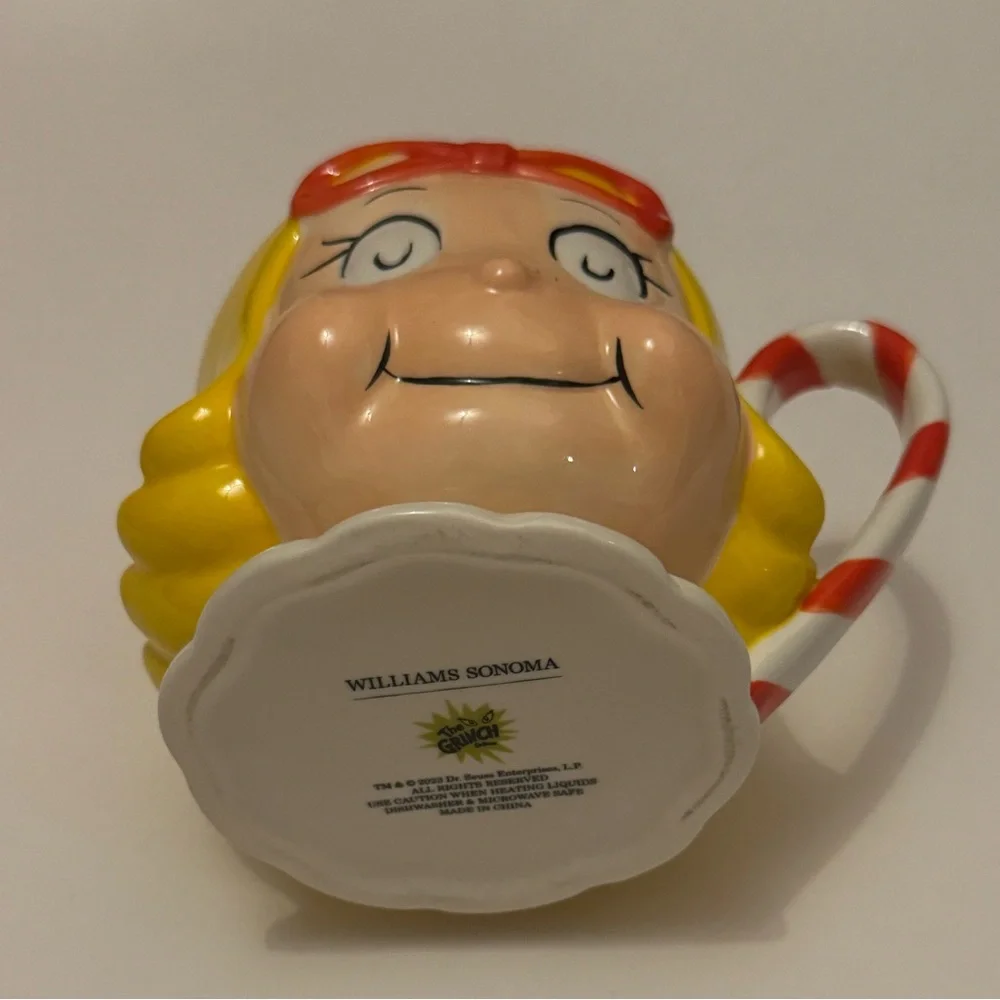 Williams Sonoma Cindy Lou Who Mug, RARE